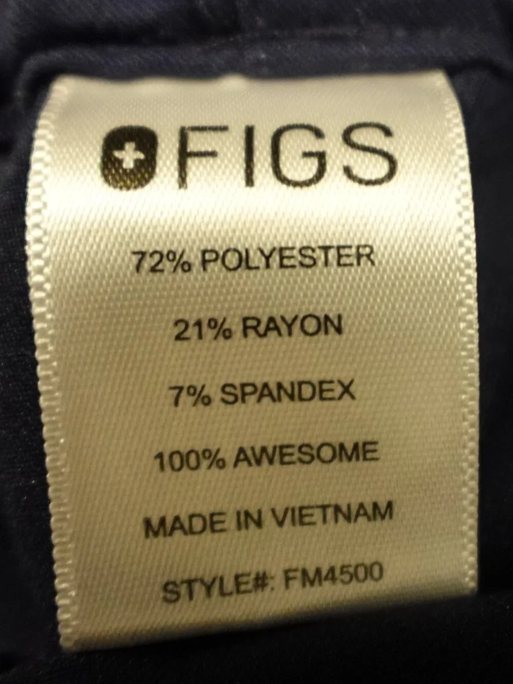 FIGS‎ Pisco Basic Scrub Pants Men’s Large Navy Medical Uniform